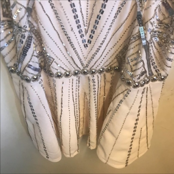 Parker Embellished Sequin Beaded Mini Dress XS - Picture 6 of 16